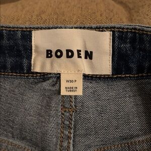 Boden Women's High Rise, Flare, Blue Jeans -Brand new without tags